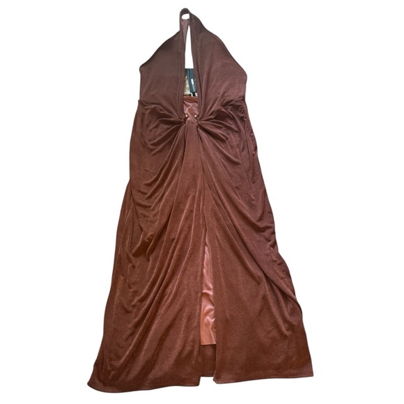 Fashion Nova Slinky Koda Double Lined Midi Dress - Picture 3 of 6